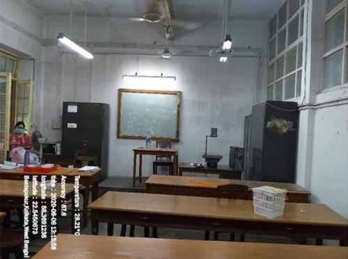 Botany - Rooms with LCD Projector: Room-18A UG Classroom